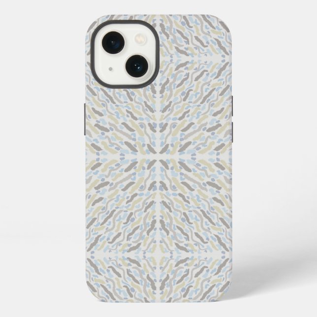 Southwestern Desert Colors Pattern Iphone Case (Back)