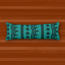 Southwestern Design Teal Pattern