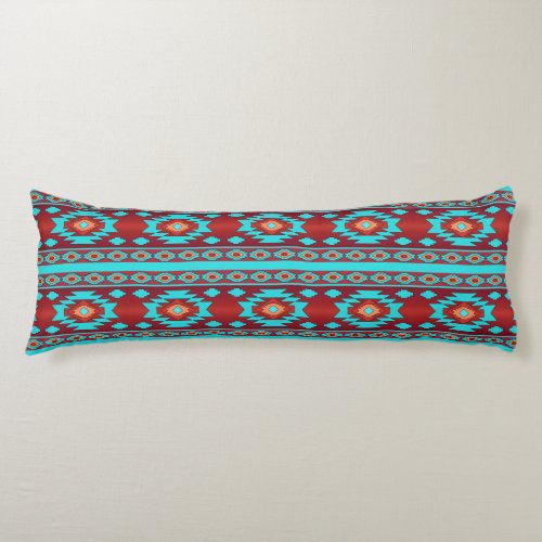 Southwestern ethnic tribal pattern body pillow