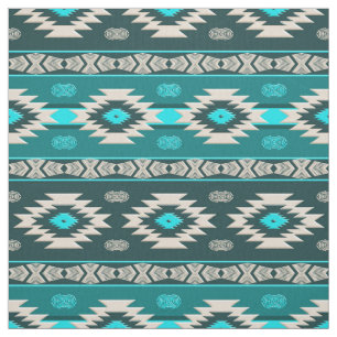 Southwestern ethnic tribal pattern. fabric