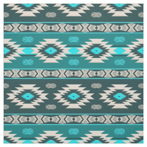 Southwestern ethnic tribal pattern. fabric