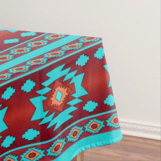 Southwestern Tribal Pattern Tablecloth