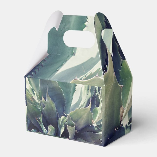 Southwestern Flower Favor Boxes (Front Side)