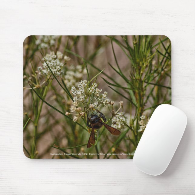 Southwestern Forager Mouse Pad (With Mouse)