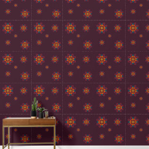 Southwestern Geometric Pattern Wallpaper