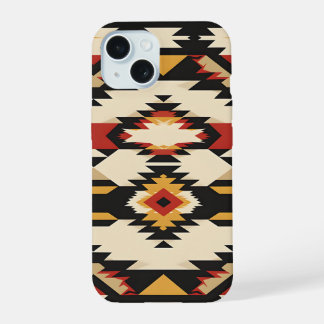 Southwestern Geometric Tapestry iPhone 15 Case