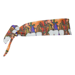 SOUTHWESTERN GNOME Art Tie Headband