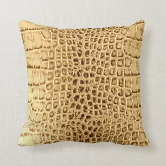 Alligator Throw Pillow main image 1