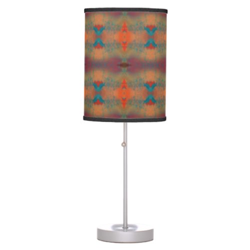 Southwestern Inspired Art Abstract Pattern Table Lamp