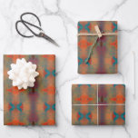 Southwestern Inspired Art Abstract Pattern Wrapping Paper Sheets