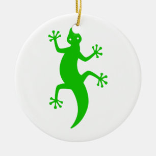 Southwestern Lizard Ceramic Ornament