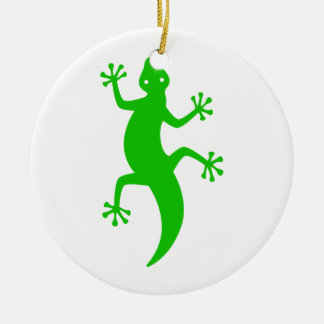 Southwestern Lizard Ceramic Ornament