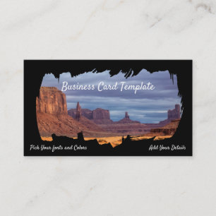 Southwestern Monument Valley Arizona Business Card