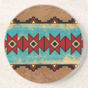 Southwestern Motif Sandstone Coaster