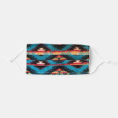 Southwestern Native American Design Adult Cloth Face Mask (Front, Folded)