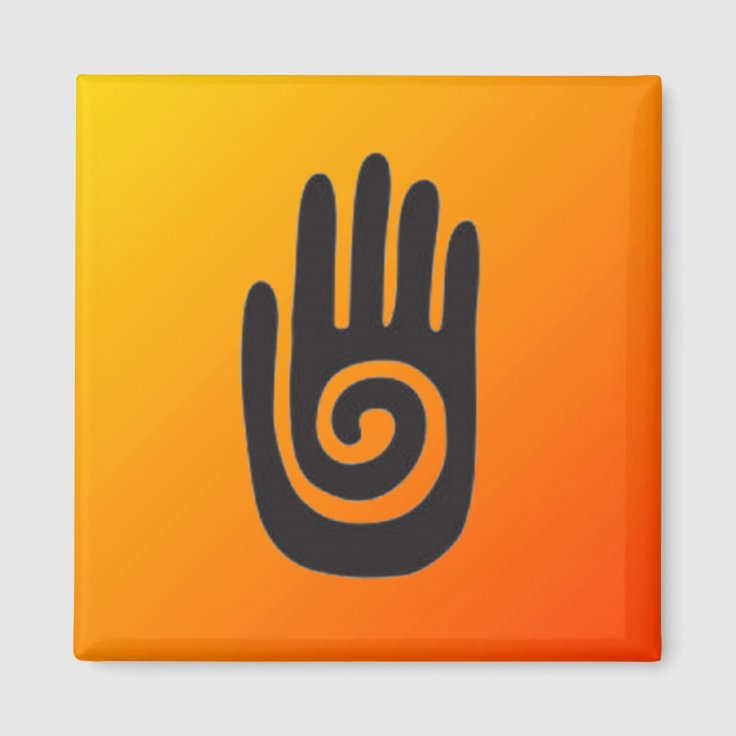 southwestern-native-american-hand-symbol-magnet-zazzle