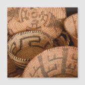 Southwestern Native American Woven Baskets Poster (Front)