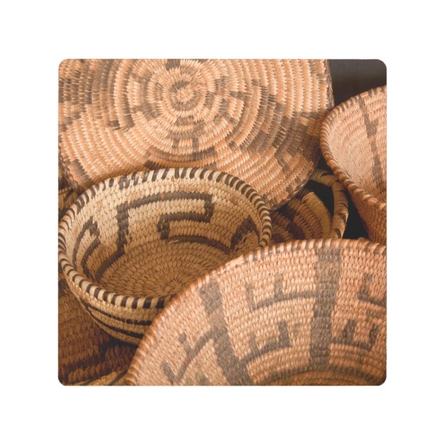 Southwestern Native American Woven Baskets  Poster (Front)