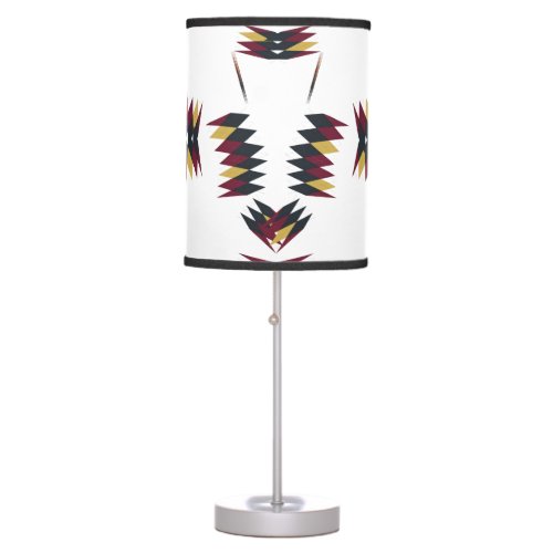 Southwestern Native Art Pattern Table Lamp