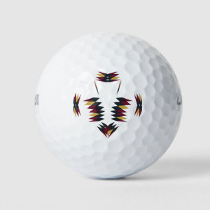 Southwestern Native Pattern Golf Balls