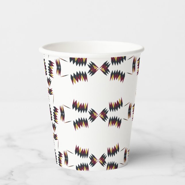 Southwestern Native Pattern Paper Cups (Front)
