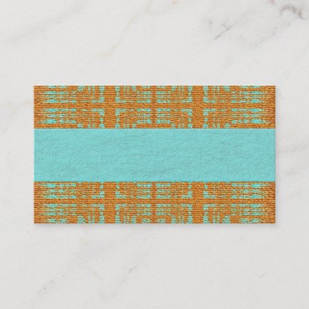 Southwestern,native,turquoise,rustic Business Card