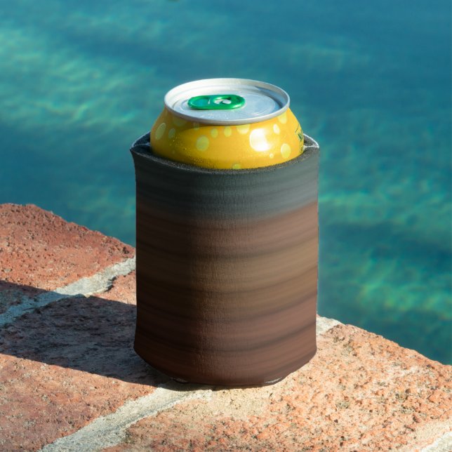 Southwestern Painted Desert Faux Wood Can Cooler (In Situ Pool)