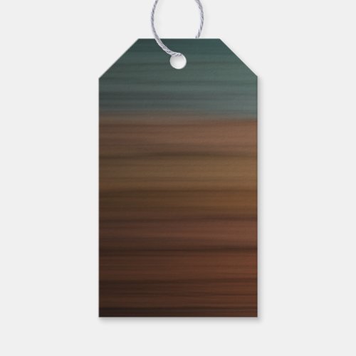 Southwestern Painted Desert Faux Wood  Gift Tags