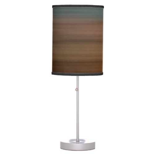 Southwestern Painted Desert Faux Wood Table Lamp