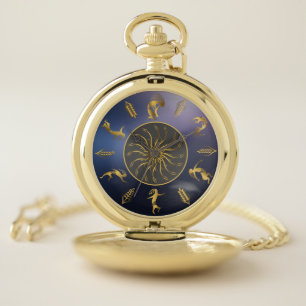 Southwestern Party Dancing Kokopellis Pocket Watch