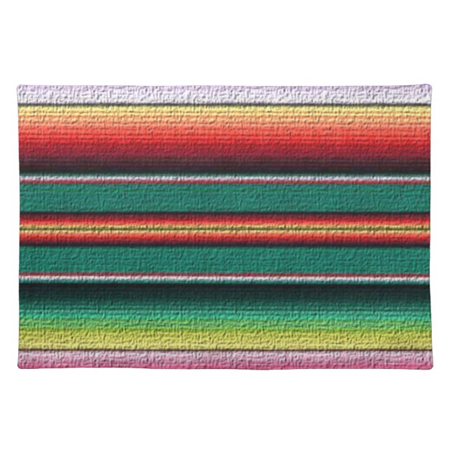Southwestern Pattern Design Place mat (Front)