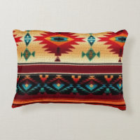 Southwest Style Throw Pillow Case, Southwestern Decorative Pillows, Western  Throw Pillow Cover, Tribal Print Cushion, Native American Pillow 