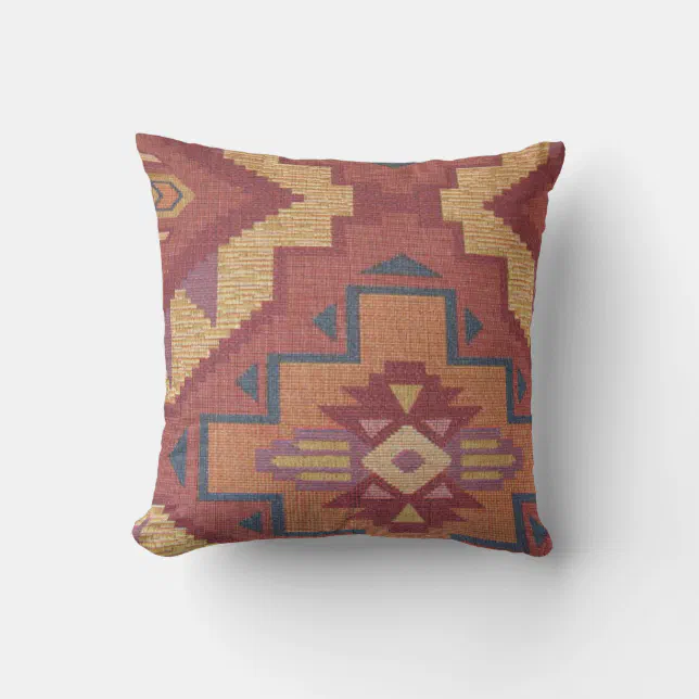 Southwestern Pattern Pillow Zazzle