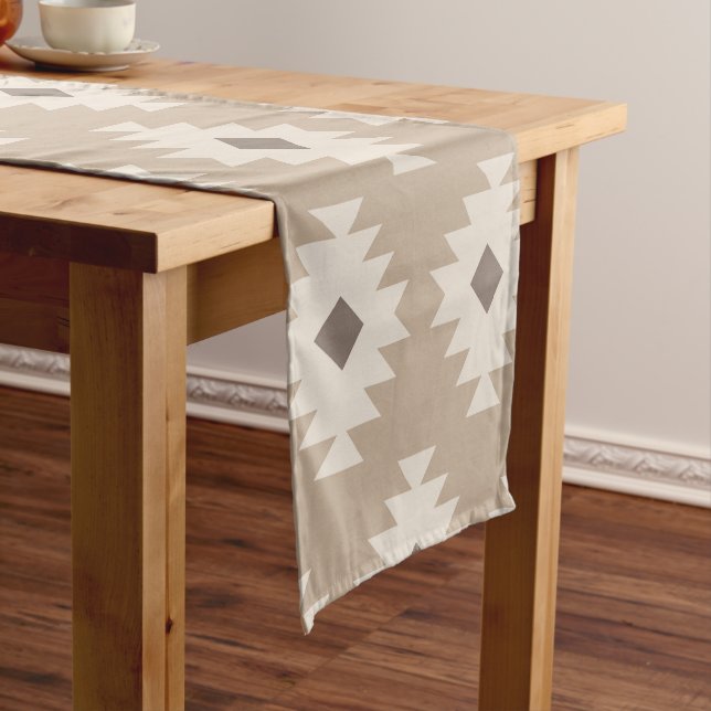 Southwestern Pattern Short Table Runner (In Situ)
