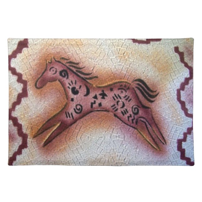 Southwestern Pattern style place mat (Front)