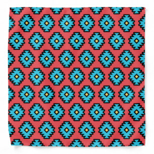 Southwestern Pop-Art Pattern Bandana