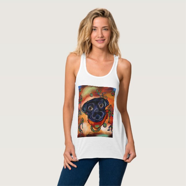 SOUTHWESTERN PUG TANK TOP (Front Full)