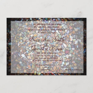 Southwestern Rock Camouflage Wedding Invitations