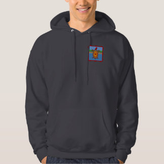 Southwestern Sea Turtle 2-Sided Dark Hoodies