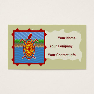 Southwestern Sea Turtle Business Card Template