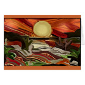 Southwestern Skies Abstract Art (Front Horizontal)