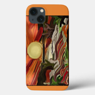 Southwestern Skies Abstract Art iPhone 13 Case