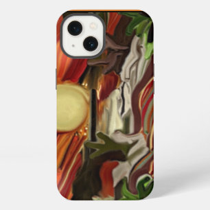 Southwestern Skies Abstract Art iPhone 13 Case