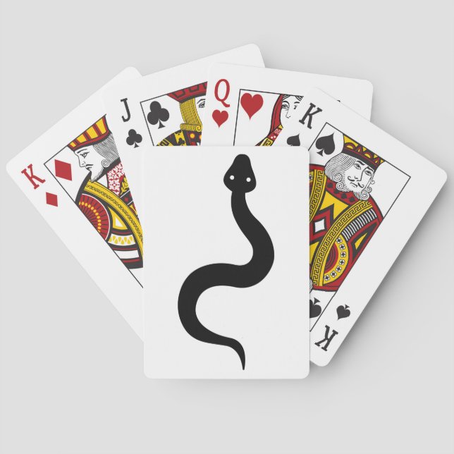 Southwestern Snake Poker Cards (Back)