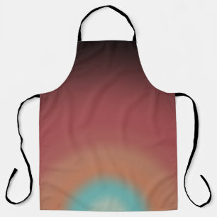 Southwestern Southwest Desert Rainbow Art Design Apron