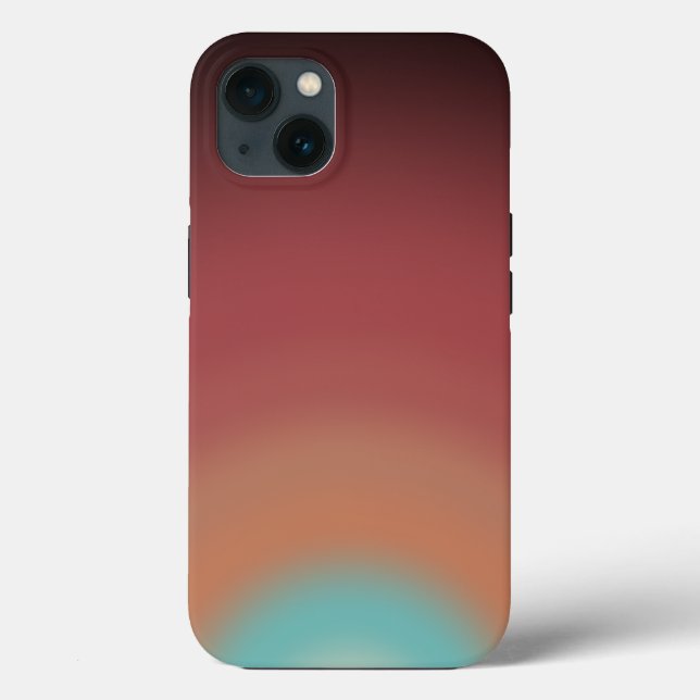 Southwestern Southwest Desert Rainbow Art Design Case-Mate iPhone Case (Back)