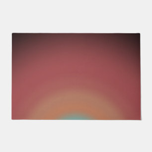 Southwestern Southwest Desert Rainbow Art Design Doormat