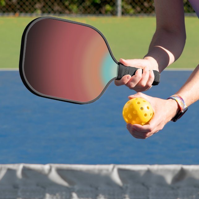 Southwestern Southwest Desert Rainbow Art Design Pickleball Paddle (Insitu)