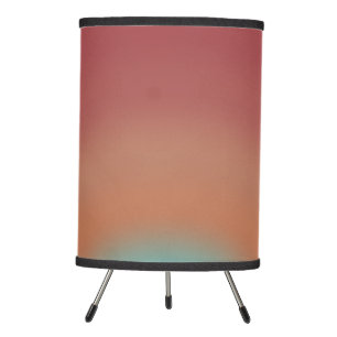 Southwestern Southwest Desert Rainbow Art Design Tripod Lamp