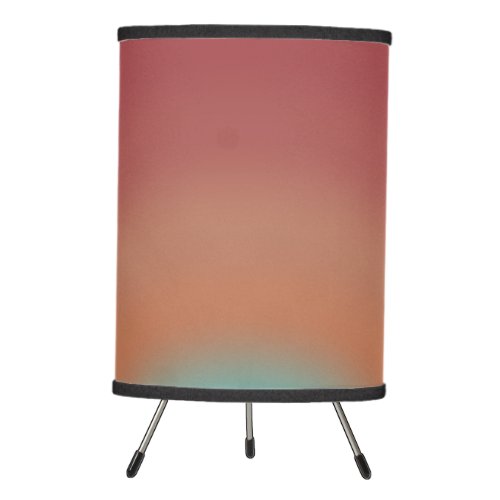 Southwestern Southwest Desert Rainbow Art Design Tripod Lamp